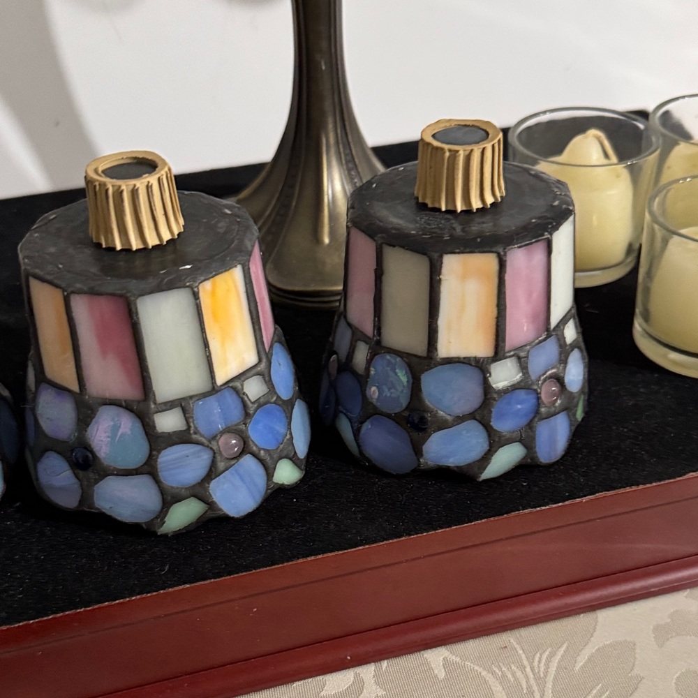Vintage Retired, PartyLite Hydrangea Candelabra (RARE) - Picture 14 of 16